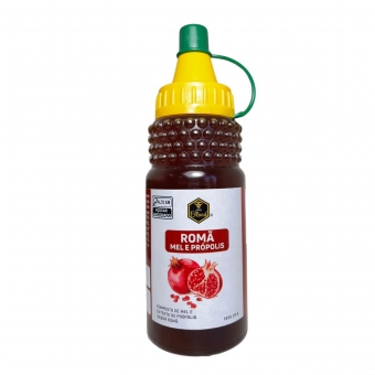 ROMÃ, MEL E PRÓPOLIS - APIS BLOOD - 270g