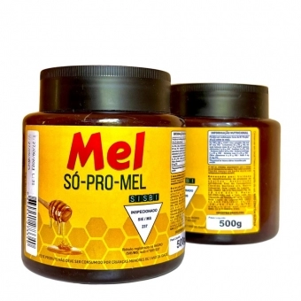 Mel SÓ-PRO-MEL - Pote 500g