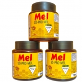 Mel SÓ-PRO-MEL - Pote 500g