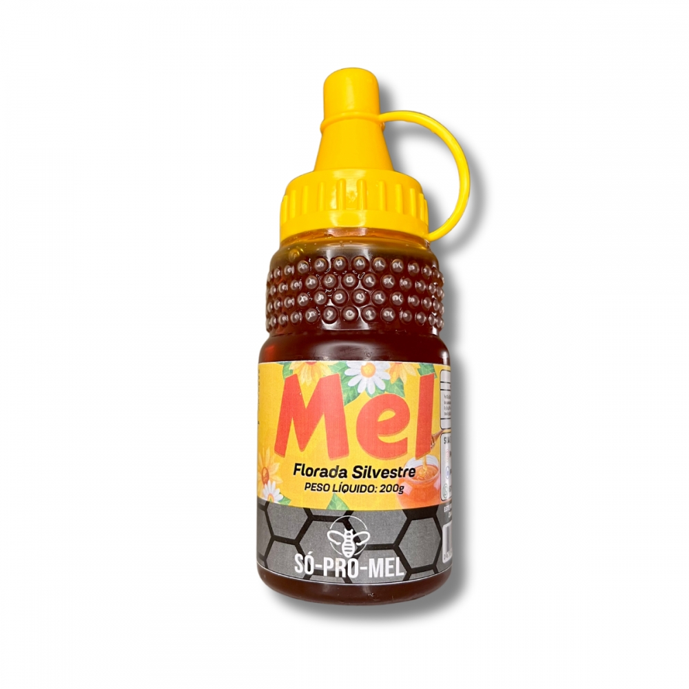 Mel SÓ-PRO-MEL - Bisnaga 200g