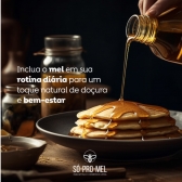 Mel SÓ-PRO-MEL - Pote 500g