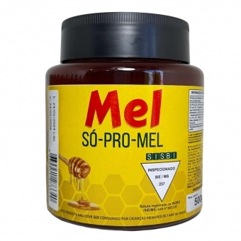 Mel SÓ-PRO-MEL - Pote 500g